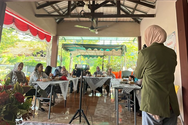 Potret DP3APPKB saat melakukan sosialisasi
